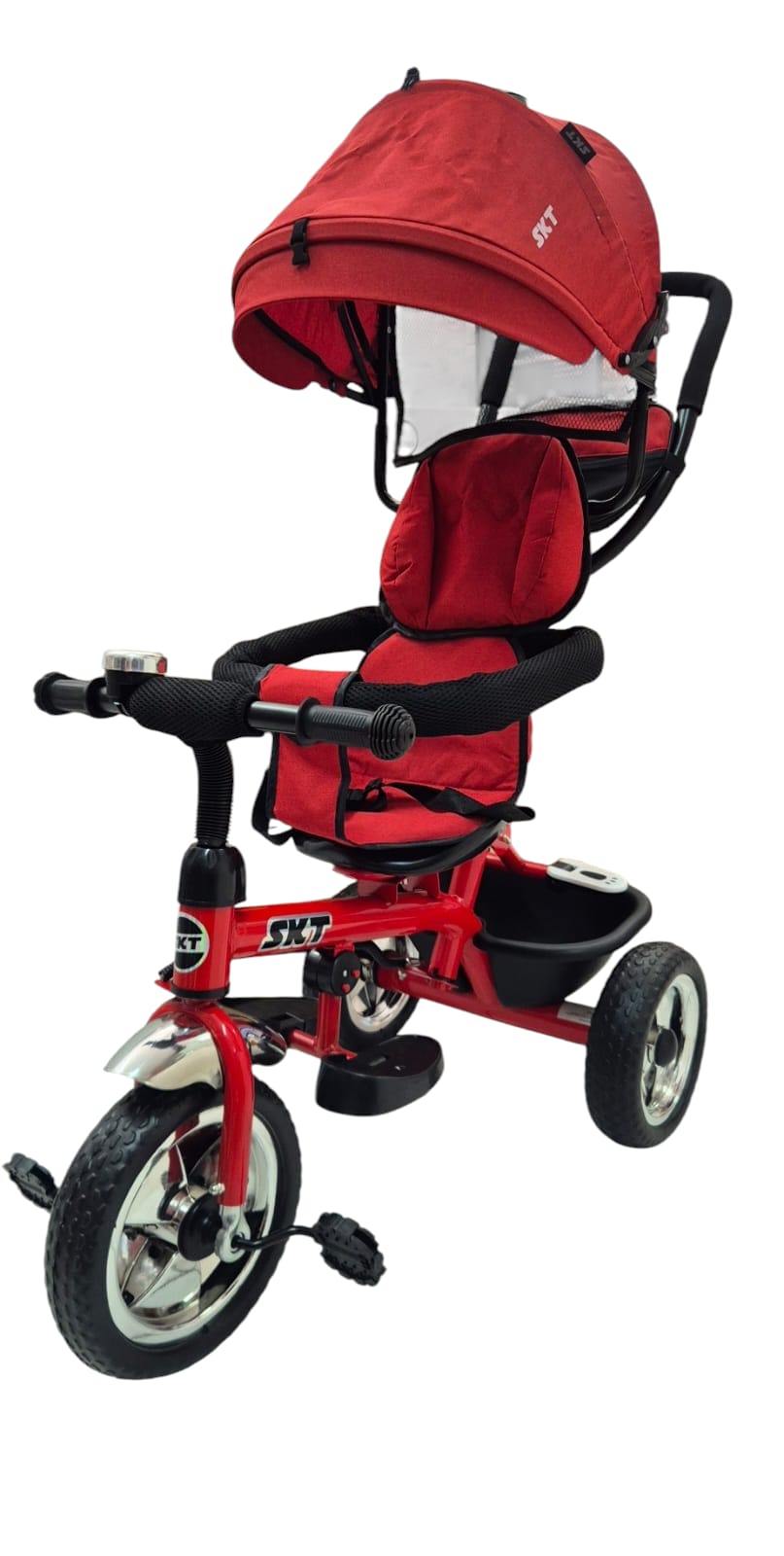 Cochecito triciclo asiento 360°
